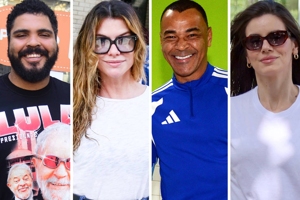 Famosos vão às urnas no primeiro turno das eleições