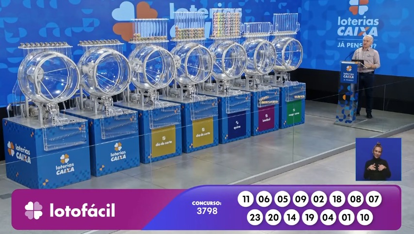 Lotofácil: três apostas dividem prêmio de R$ 4,7 milhões