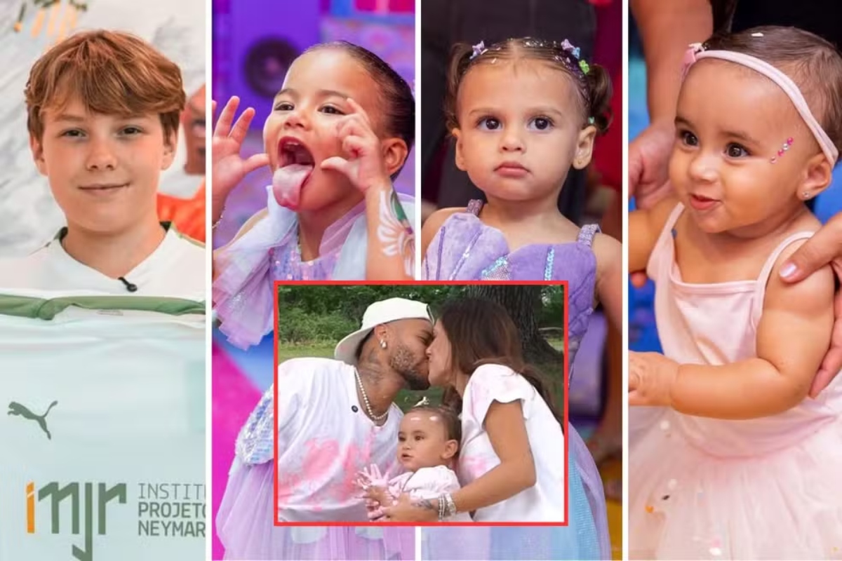 Neymar paizão! Jogador exalta amor aos filhos e recorda a infância