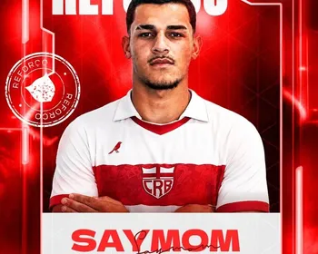 CRB anuncia a contratação do atacante Saymom para Série B
