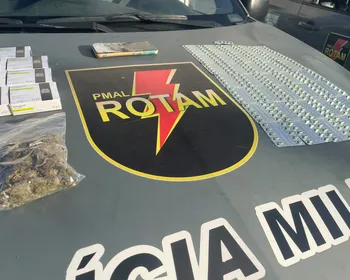Homem é preso com maconha e cartelas de Rohypnol após tentar fugir