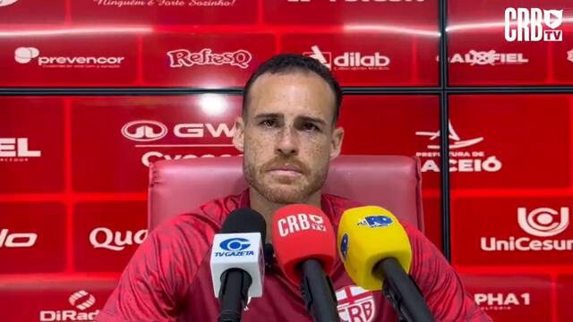 Pedro Castro diz que última derrota 'ficou para trás' e vê CRB firme na briga pelo acesso