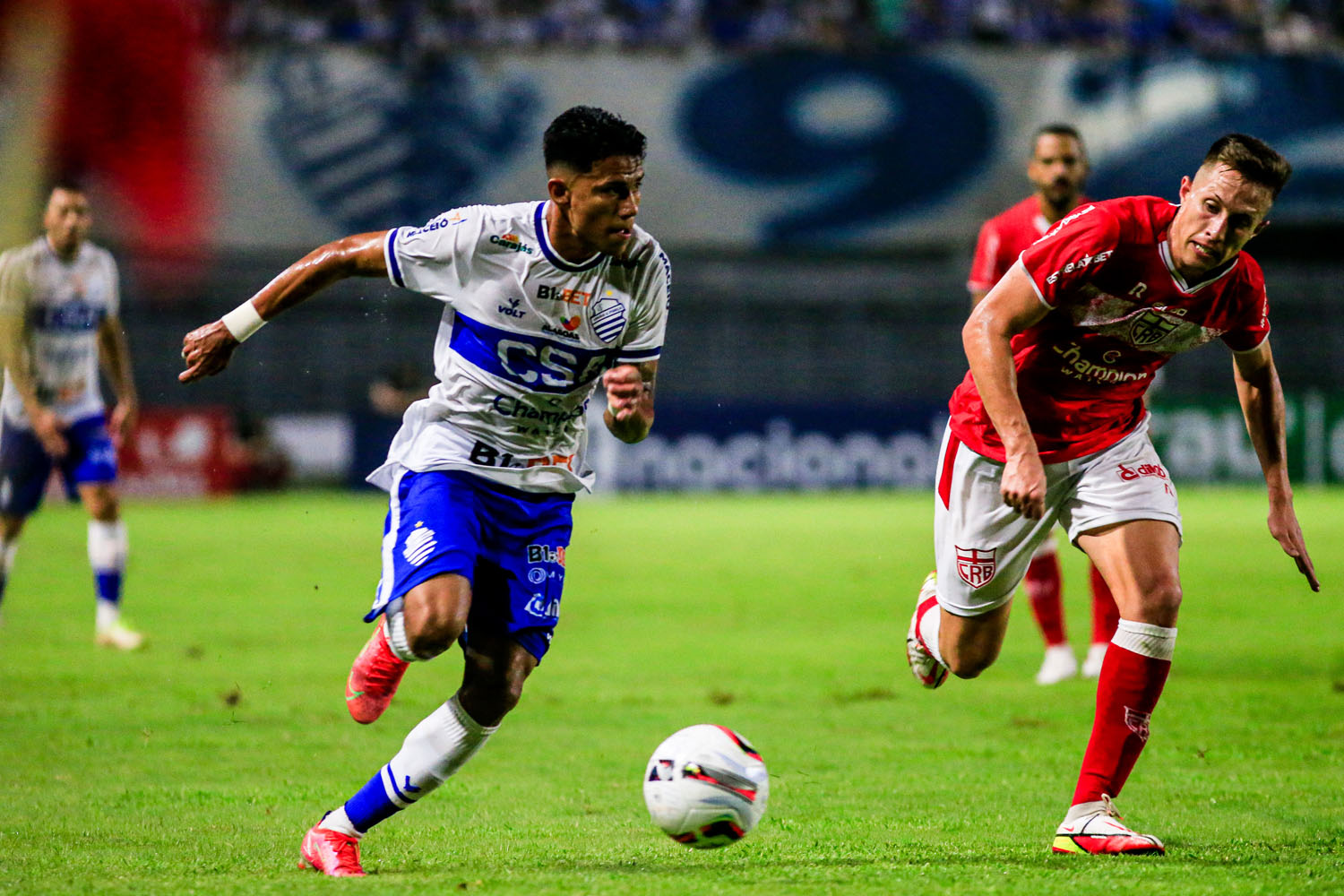 Lucas Marques teve boa participação ofensiva contra o CRB