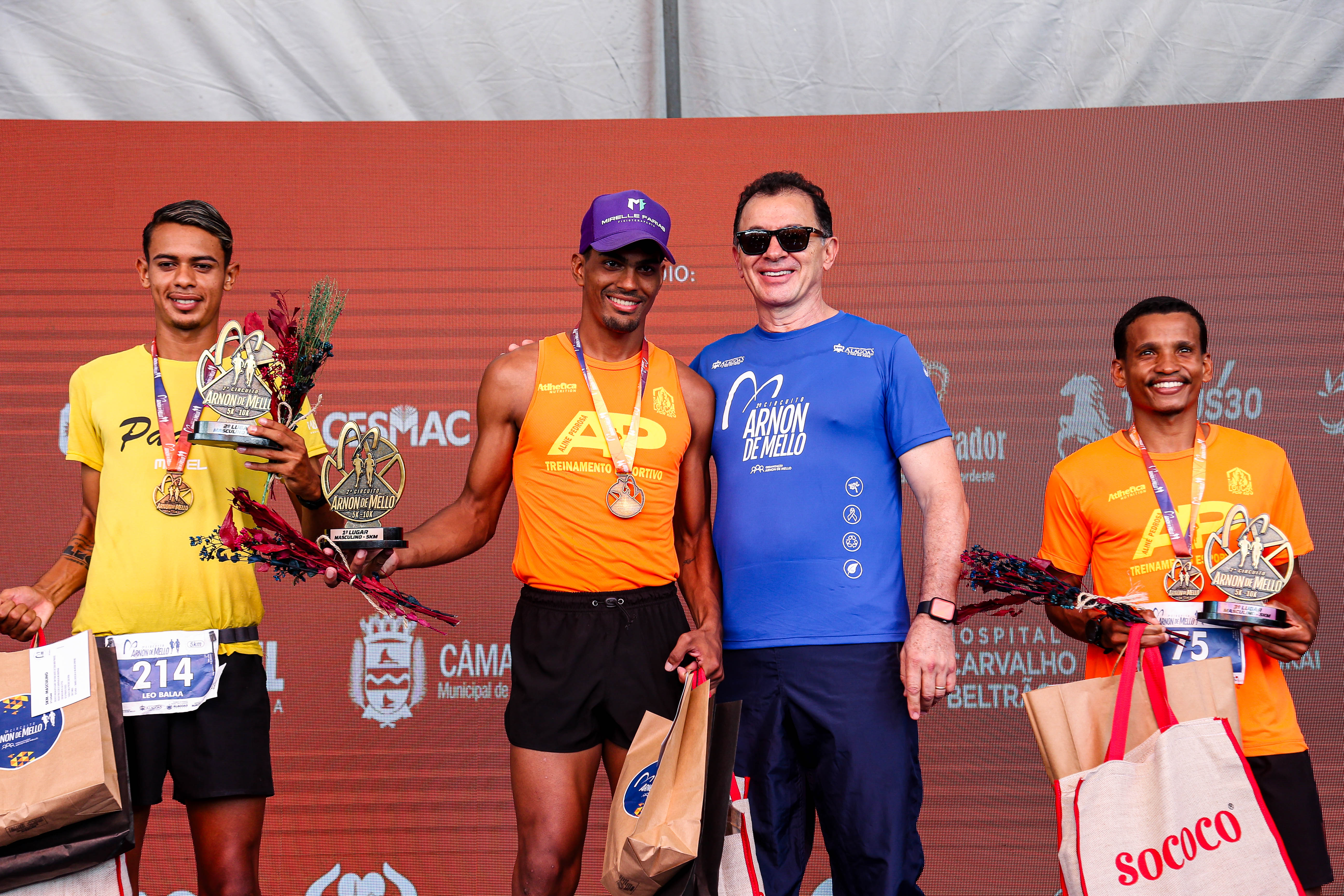Confira imagens da 2ª Edição do Circuito Arnon de Mello em Maceió