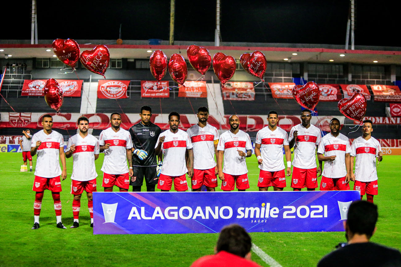 No Rei Pelé, CRB bate o Jaciobá por 4 a 2 e garante a liderança da 1ª fase do Alagoano