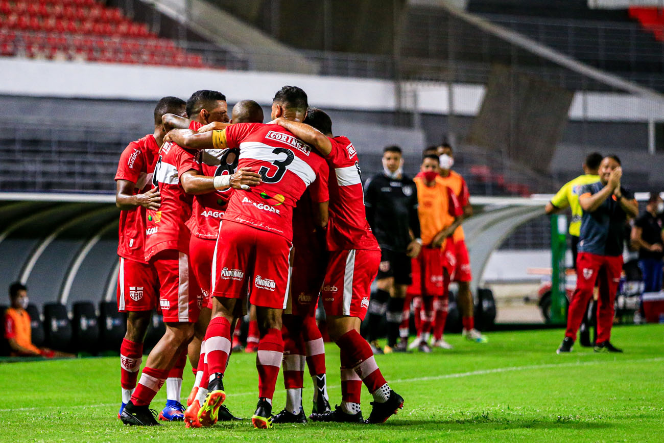 No Rei Pelé, CRB bate o Jaciobá por 4 a 2 e garante a liderança da 1ª fase do Alagoano