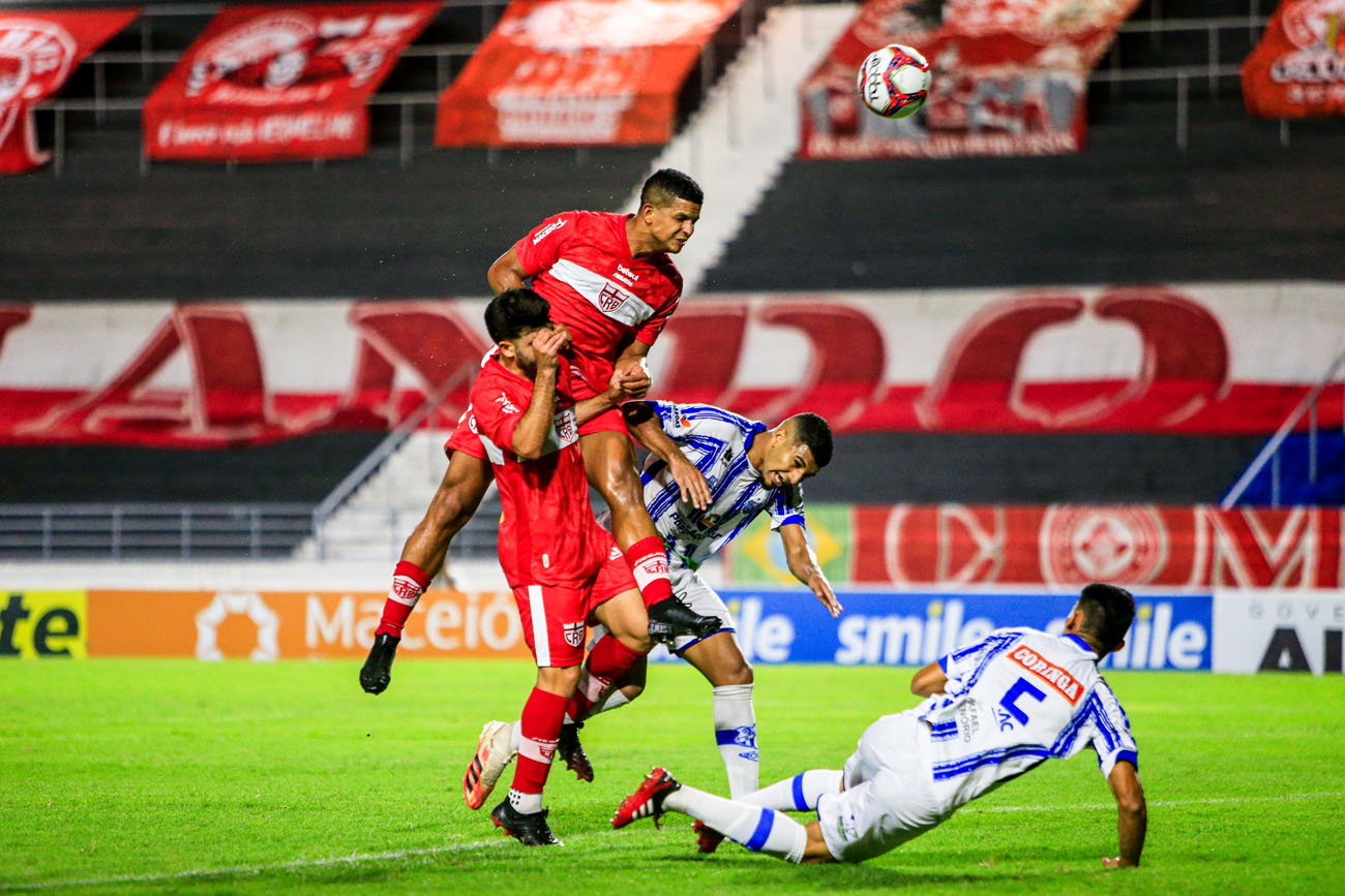 No Rei Pelé, CRB bate o Jaciobá por 4 a 2 e garante a liderança da 1ª fase do Alagoano