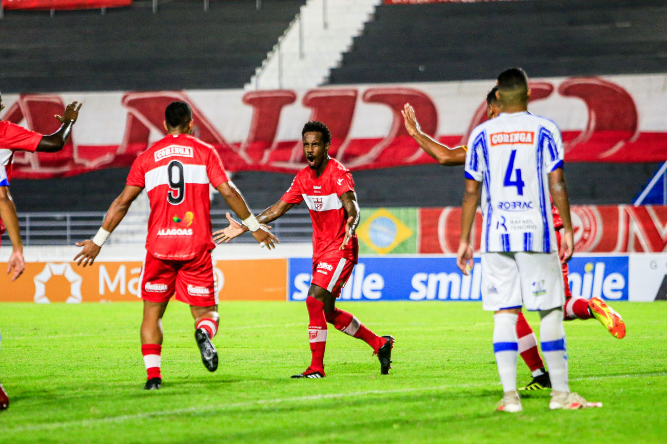 No Rei Pelé, CRB bate o Jaciobá por 4 a 2 e garante a liderança da 1ª fase do Alagoano