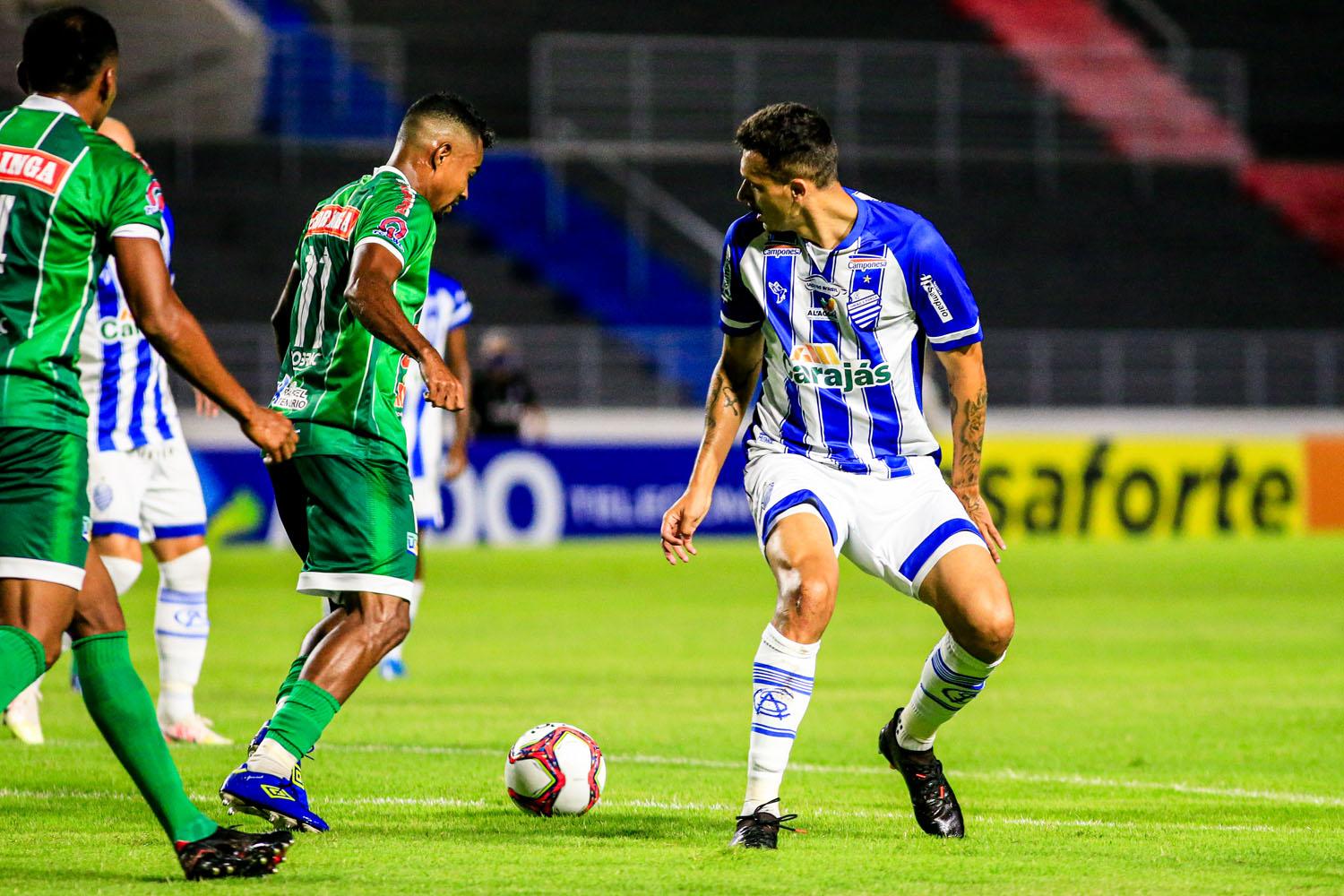 Com três de Bruno Mota, CSA massacra o Coruripe com goleada de 5 a 0 pelo Alagoano