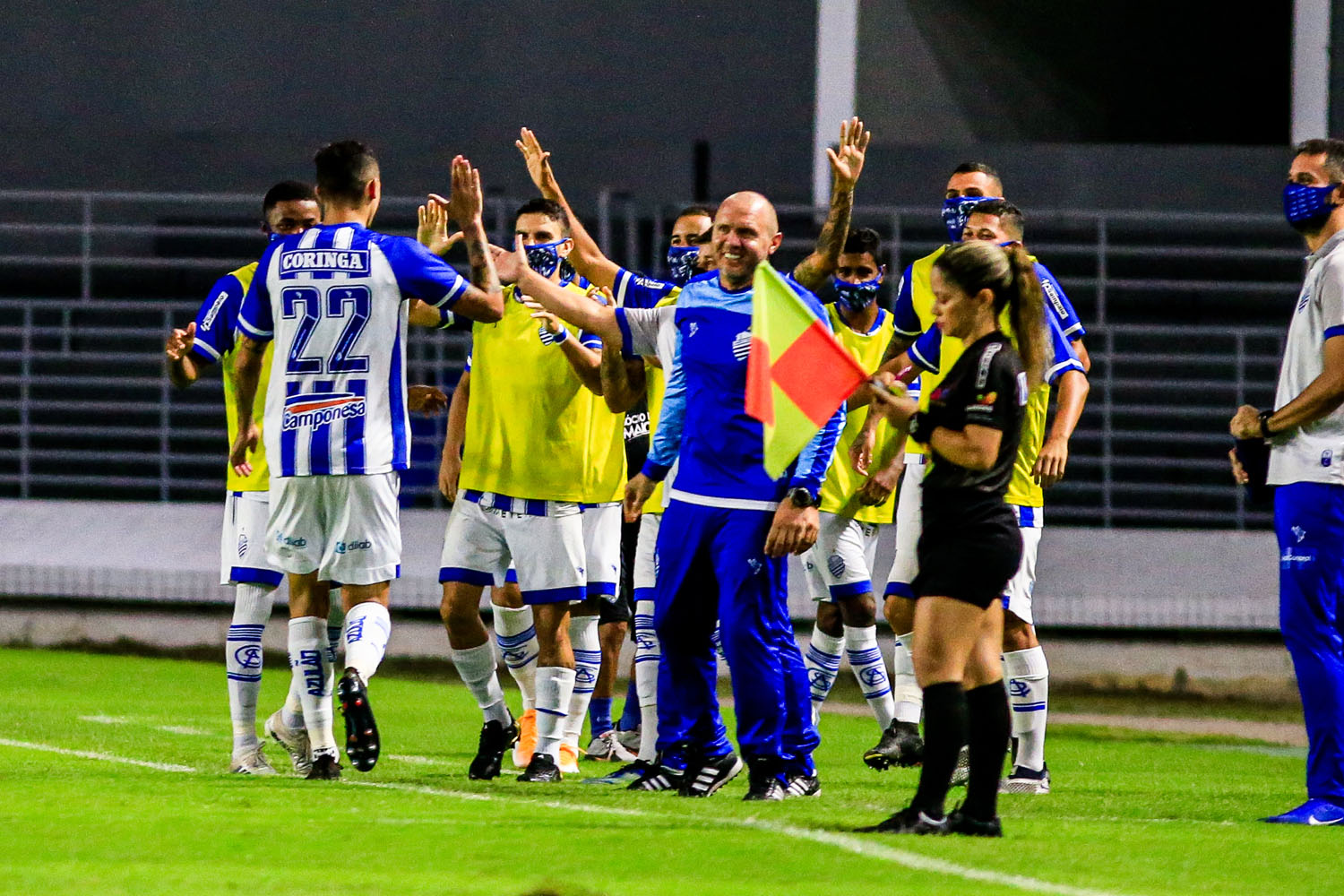 Com três de Bruno Mota, CSA massacra o Coruripe com goleada de 5 a 0 pelo Alagoano