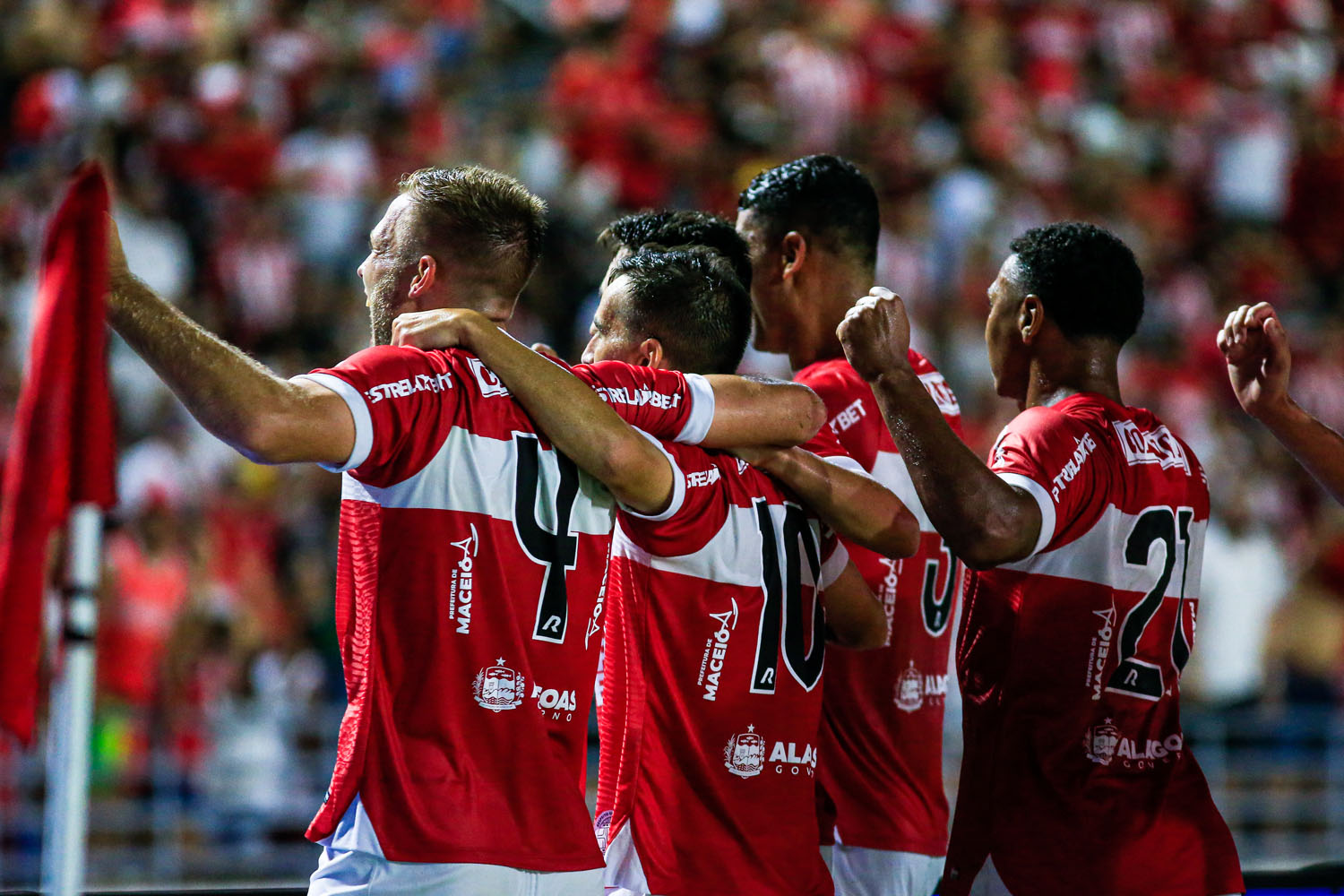 Com gol no fim, CRB vence ABC e encaminha classificação no Nordestão