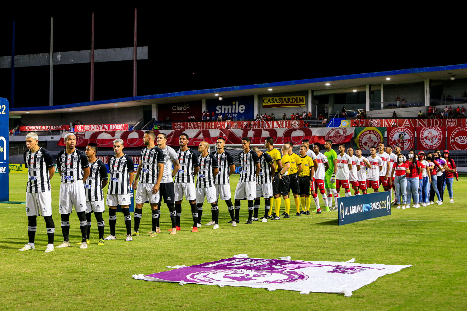 Superior em campo, ASA não toma conhecimento do CRB e vence por 4 a 1, no Rei Pelé