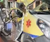 Ambulância que transportava pacientes fica destruída após ser atingida por caminhão na AL-101 Norte imagem