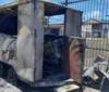 Vídeo: incêndio destrói trailer de lanches no Jaraguá e proprietária pede ajuda imagem