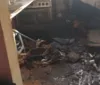 Residência fica parcialmente destruída após incêndio em Palmeira dos Índios imagem