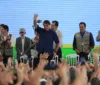 Durante discurso em Maceió, Bolsonaro diz que valor mínimo do Auxílio Brasil pode aumentar para R$ 600 imagem