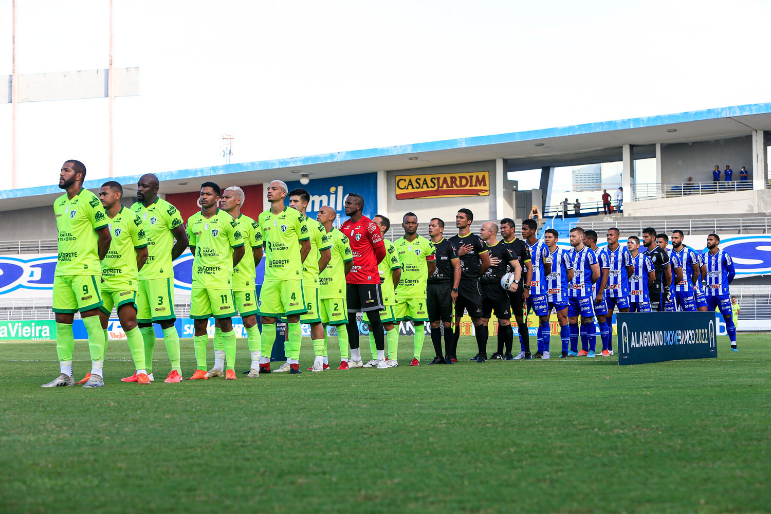 CSA atropela Murici no Rei Pelé e garante o 3º lugar do Alagoano: 8 a 0