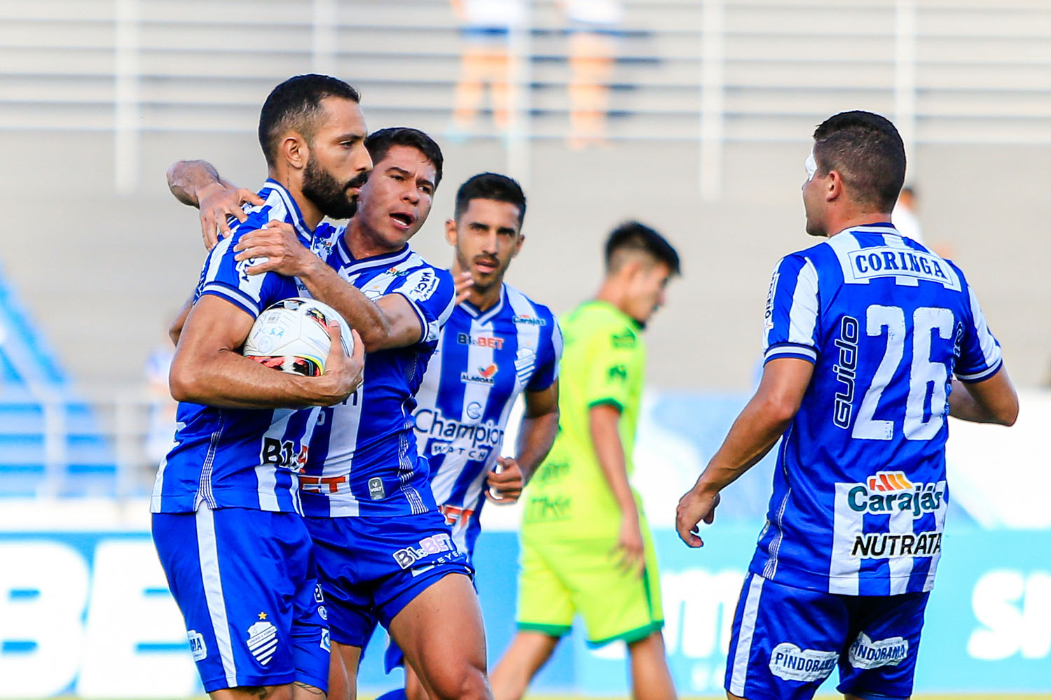 No 1º semestre, RR chegou a marcar quatro gols na vitória do CSA, por 8 a 0, sobre o Murici