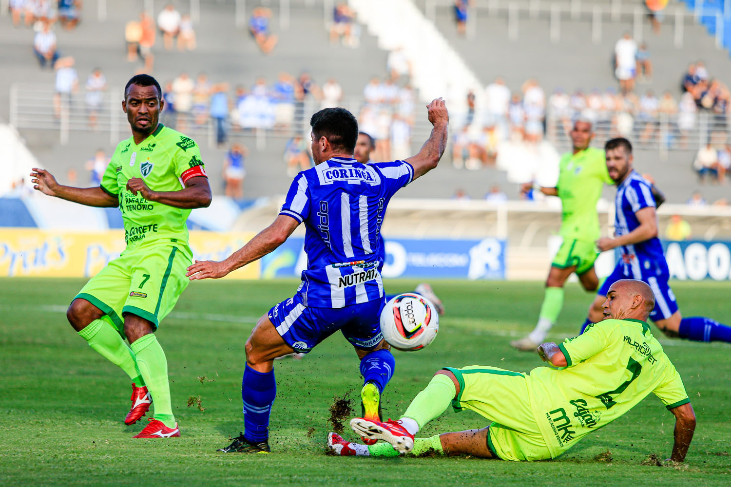 CSA atropela Murici no Rei Pelé e garante o 3º lugar do Alagoano: 8 a 0