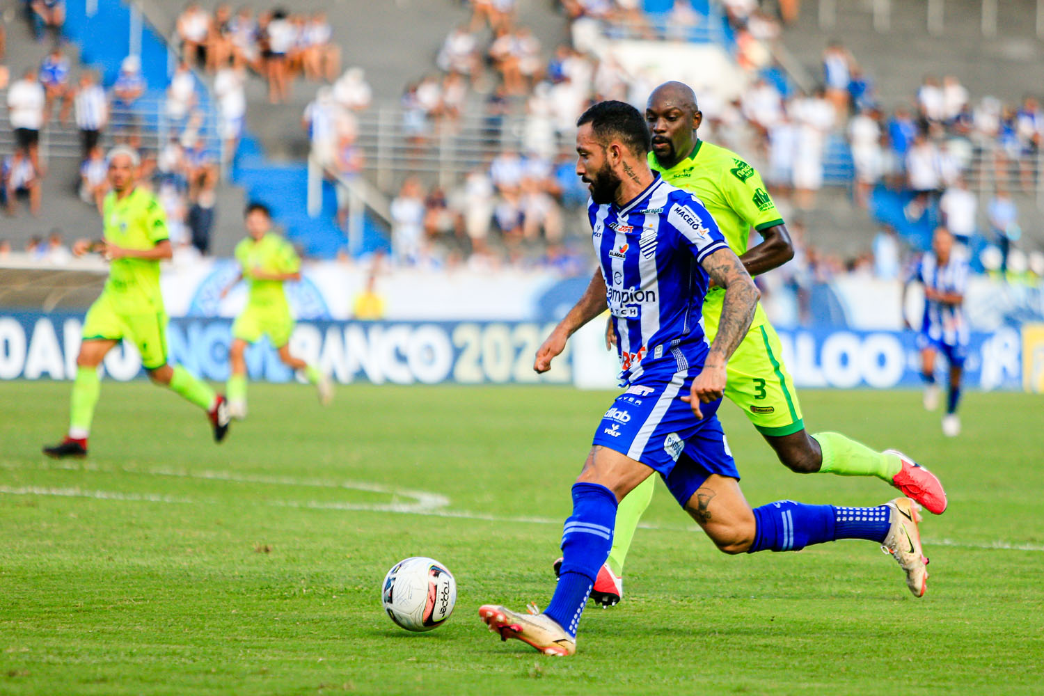 CSA atropela Murici no Rei Pelé e garante o 3º lugar do Alagoano: 8 a 0