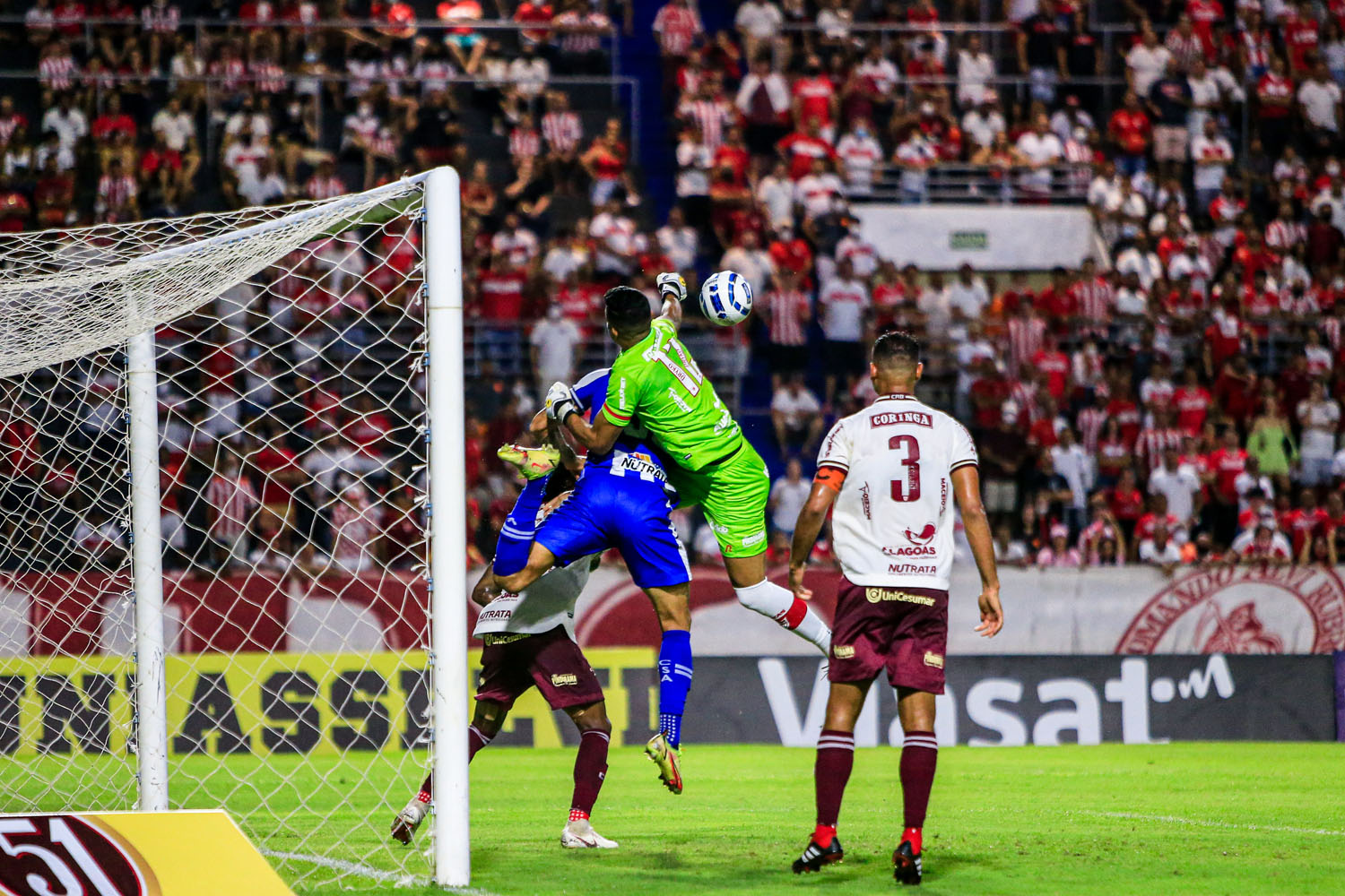 No segundo clássico do ano, CRB e CSA ficam no empate por 1 a 1, pelo Nordestão