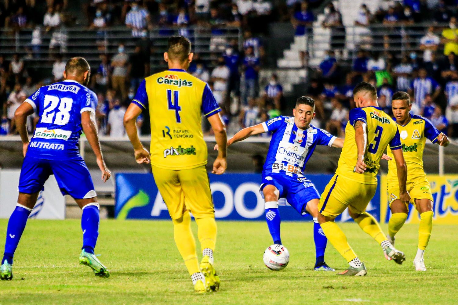 Na abertura do Campeonato Alagoano 2022, CSA vence o Aliança, no Estádio Rei Pelé: 3 a 1