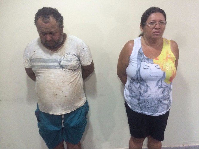 Casal foi preso suspeito de integrar quadrilha de ataques a banco
