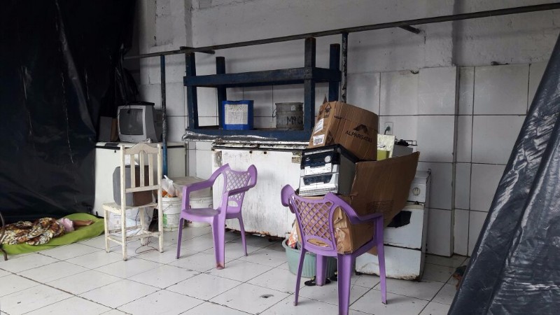 Por medida de segurança, famílias tiveram que deixar casas em Marechal