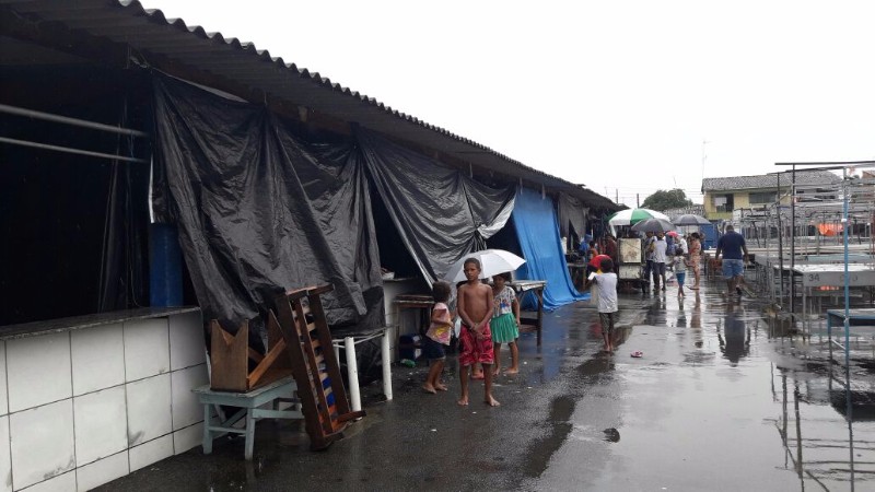 Por medida de segurança, famílias tiveram que deixar casas em Marechal