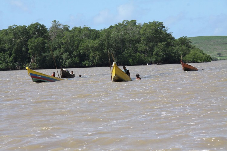 Devido a chuva, a água da lagoa, que antes possuía teor 12 PPM, está doce