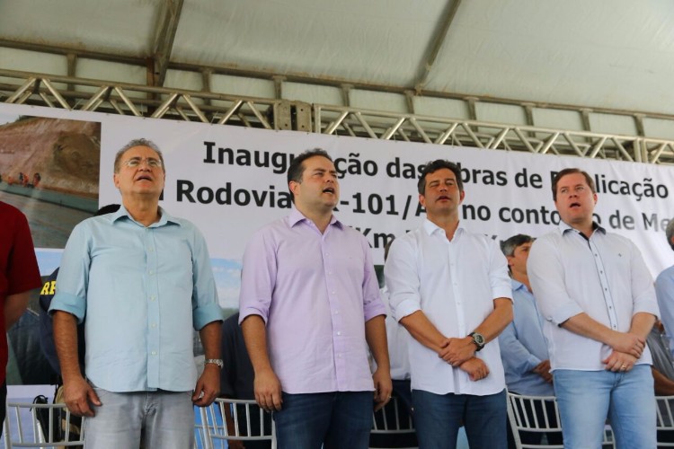 Autoridades inauguram obras de duplicação da BR-101/AL