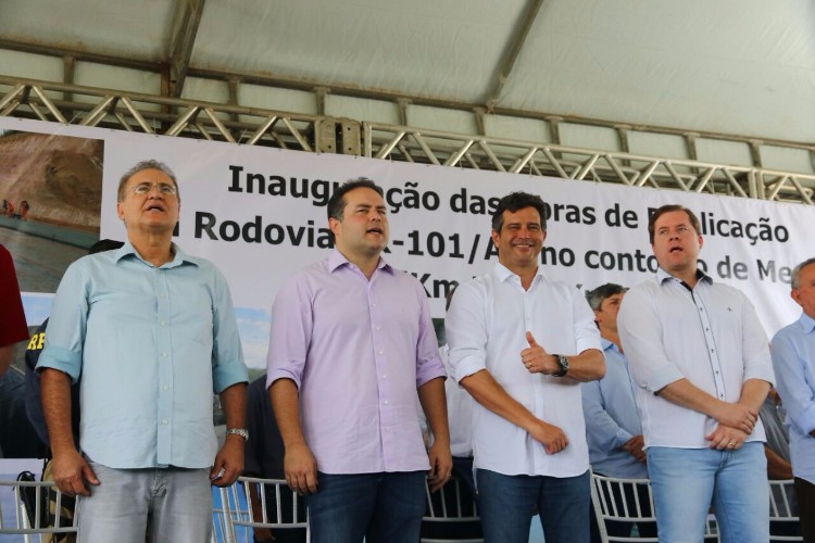 Autoridades inauguram obras de duplicação da BR-101/AL