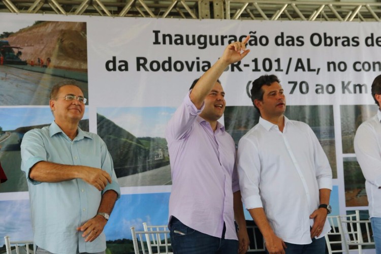 Autoridades inauguram obras de duplicação da BR-101/AL