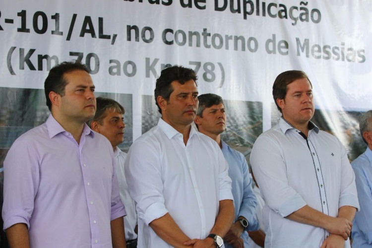 Autoridades inauguram obras de duplicação da BR-101/AL