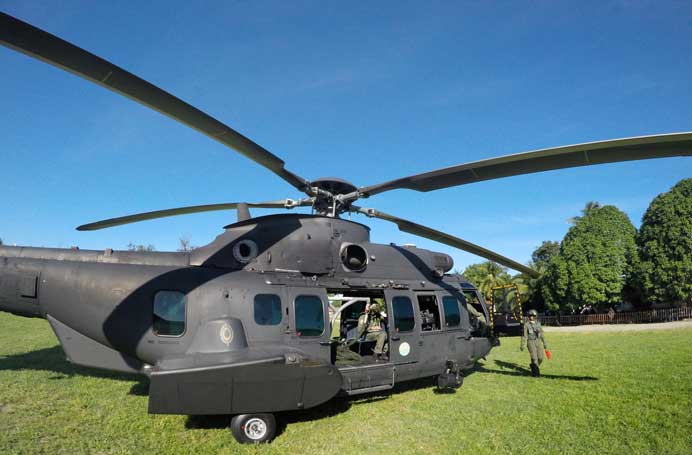 Com a 'Operação Rotores',  o 1º Batalhão de Aviação do Exército desembarcou em Alagoas