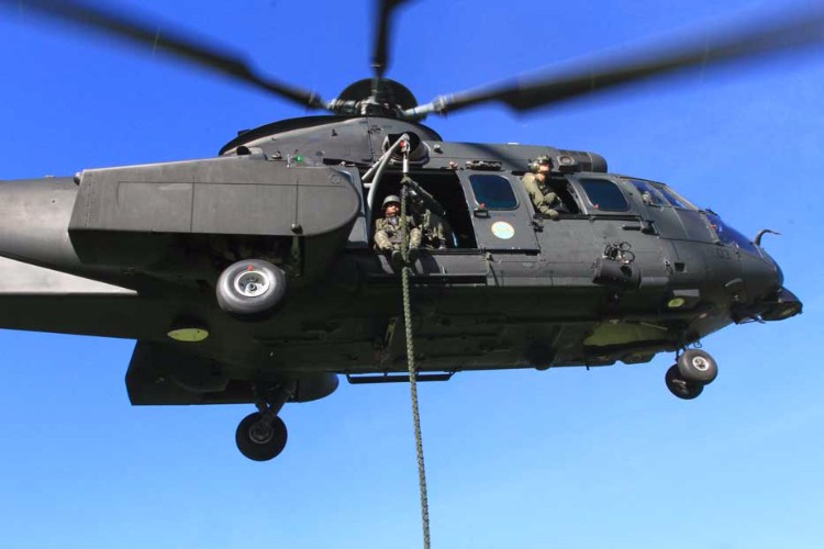 Com a 'Operação Rotores',  o 1º Batalhão de Aviação do Exército desembarcou em Alagoas