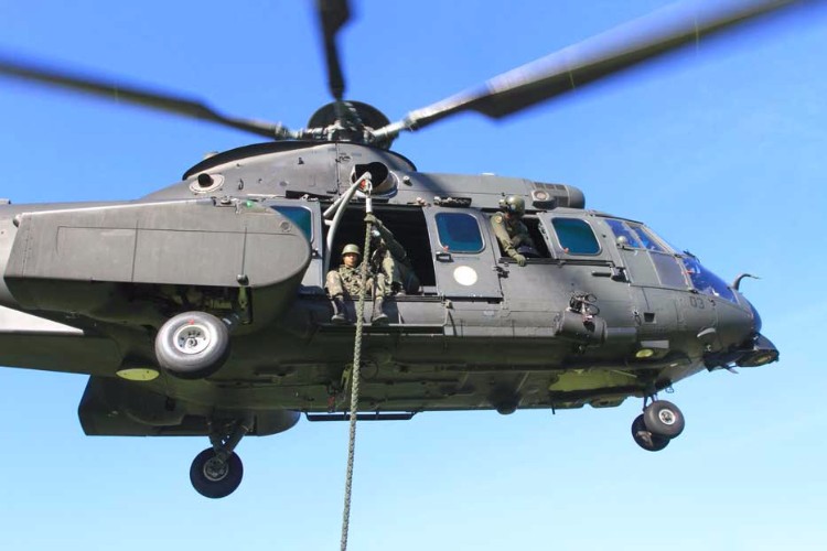 Com a 'Operação Rotores',  o 1º Batalhão de Aviação do Exército desembarcou em Alagoas