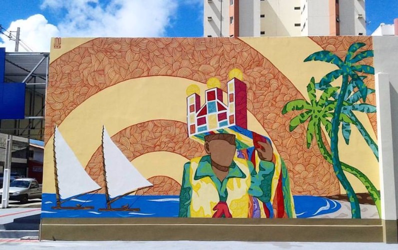 Joe Santos é um dos grafiteiros mais renomados de Alagoas