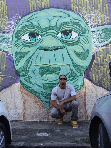 Joe Santos é um dos grafiteiros mais renomados de Alagoas