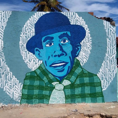 Joe Santos é um dos grafiteiros mais renomados de Alagoas