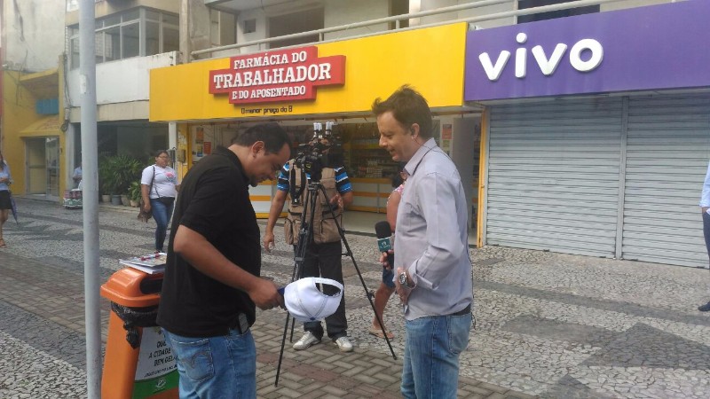 No terceiro dia da viagem, que marca a convergência das mídias da Organização Arnon de Mello (OAM), 