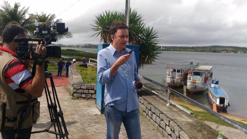 Equipe destacou o Theatro Sete de Setembro, que será reinaugurado nesta sexta