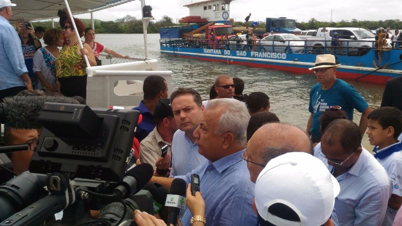 Governadores do Nordeste fazem ato em defesa do Rio São Francisco 