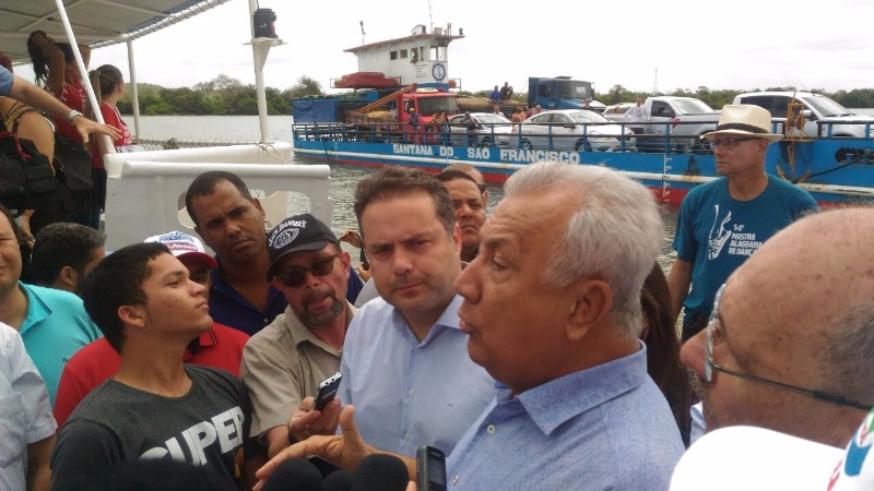Governadores do Nordeste fazem ato em defesa do Rio São Francisco 