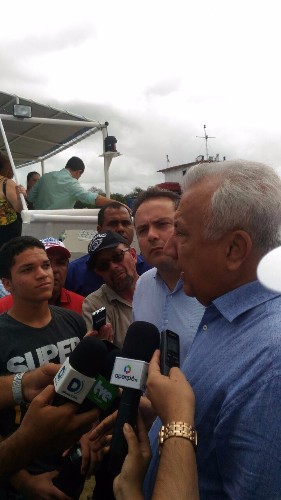 Governadores do Nordeste fazem ato em defesa do Rio São Francisco 