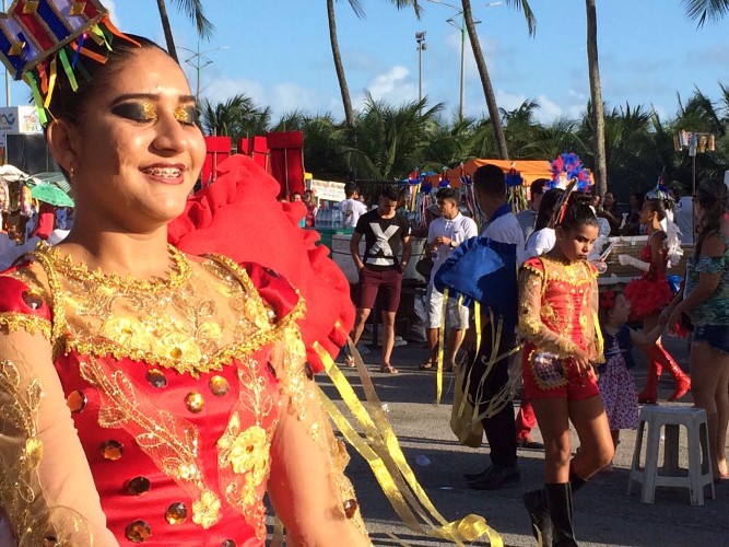 Cerimônia foi marcada por apresentações de escolas e bandas de fanfarra de todo o estado