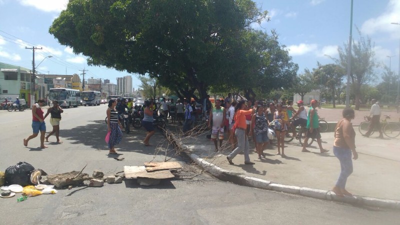 Protesto por falta de pagamento do Aluguel Social