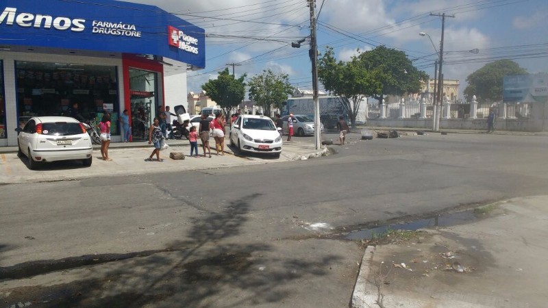 Protesto por falta de pagamento do Aluguel Social
