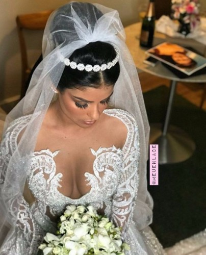Confira imagens do casamento de Munik Nunes