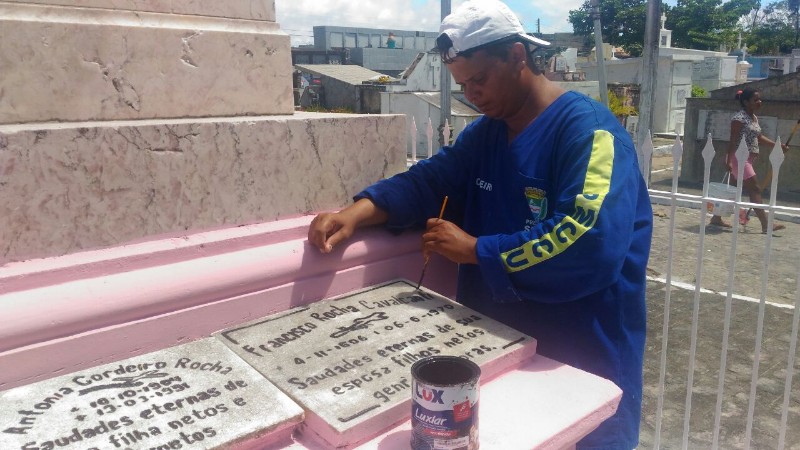 Movimentação em cemitérios da capital 